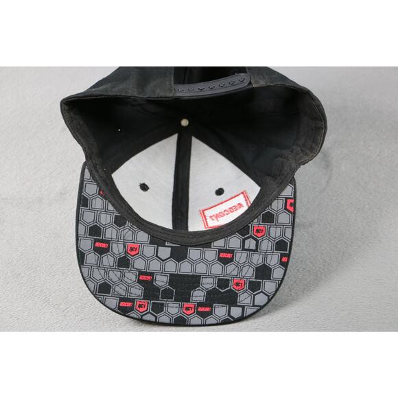 Redcon1 Hat Cap Snap Back Black Red Embroidered Patch Mens RC1 Logo - Picture 6 of 8
